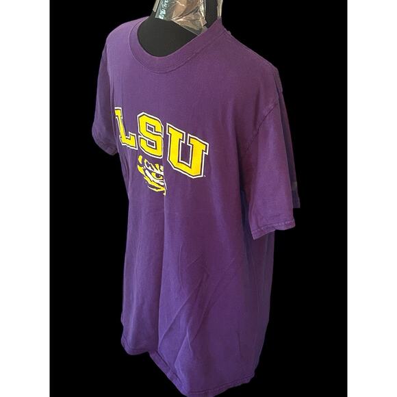 LSU Tigers Russell Athletic T Shirt Adult Size Medium LSU Football Basketball - Picture 3 of 6